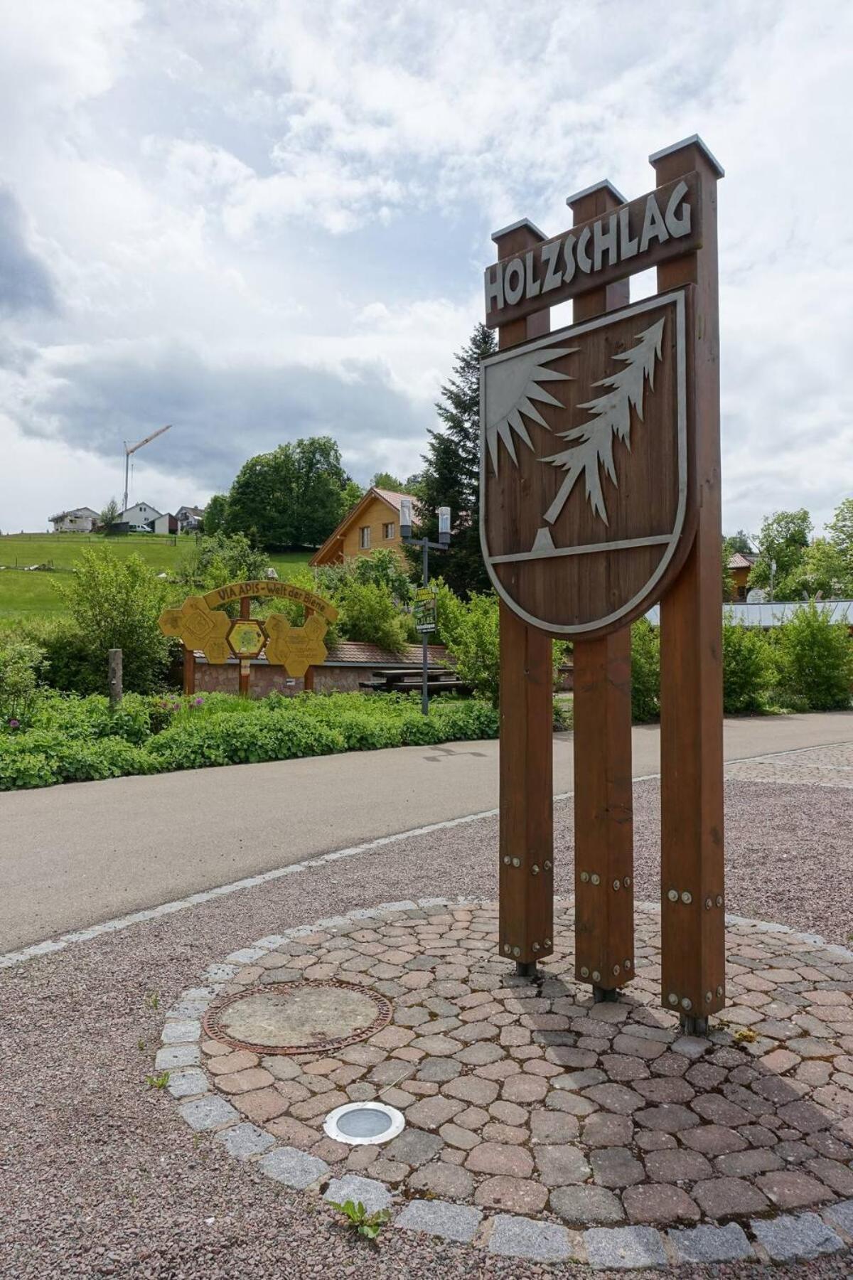 Blick In Den Garten Holzschlag Buitenkant foto